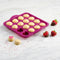 Trudeau Silicone Treat Pan - Fuchsia Heart*