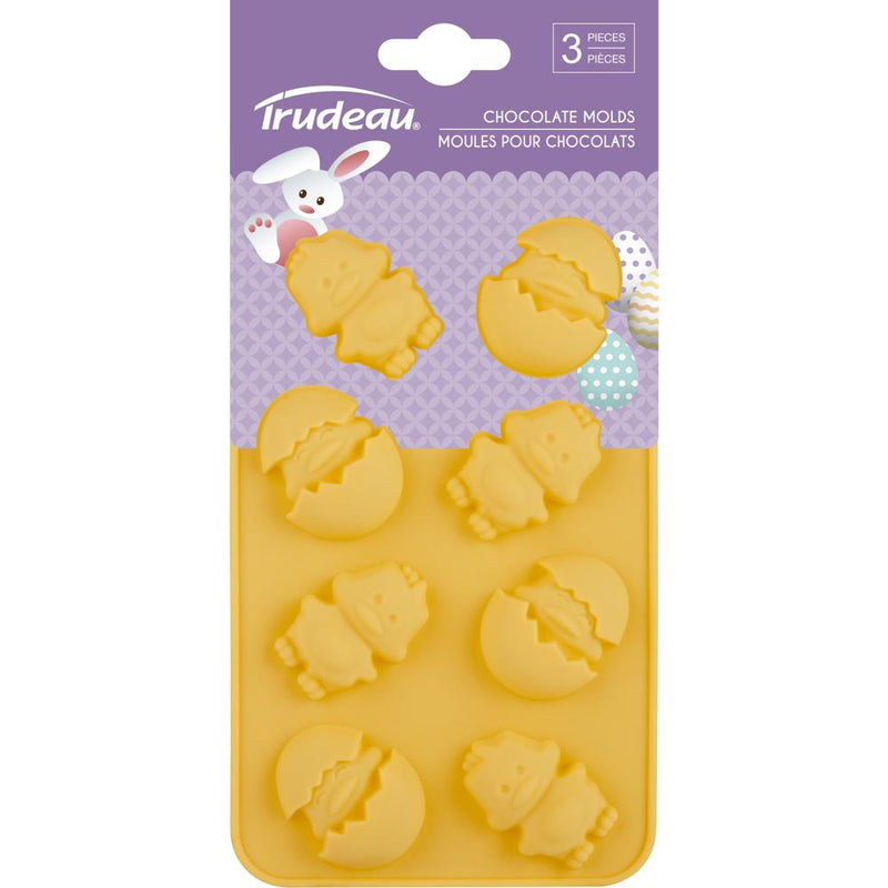 Trudeau Silicone Chocolate Mould - Yellow Chicks*
