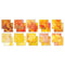 Craft Consortium double-sided paper pad 6"X6" 40-pack - Ink Drops - Sunset (20 designs)