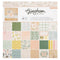 Crate Paper Single-Sided Paper Pad 12"X12" 48-pack  Gingham Gardens*
