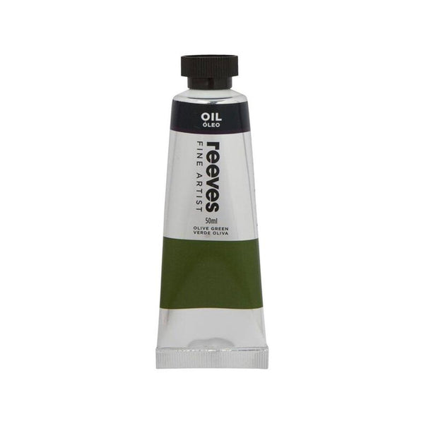 Reeves Fine Artists Oil Colour 50ml - Olive Green