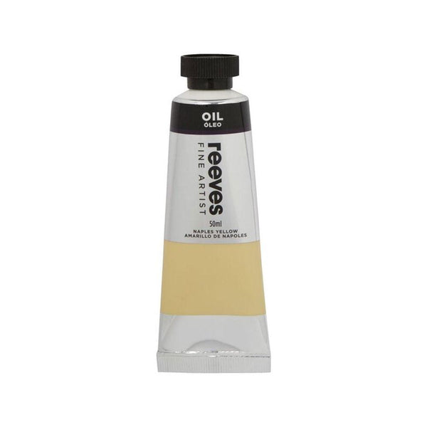 Reeves Fine Artists Oil Colour 50ml - Naples Yellow