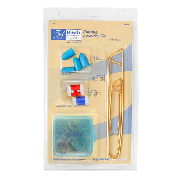 Birch Knitting Kit Accessory 45PC