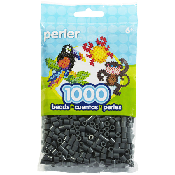 Perler Beads 1,000 pack  - Dark Grey
