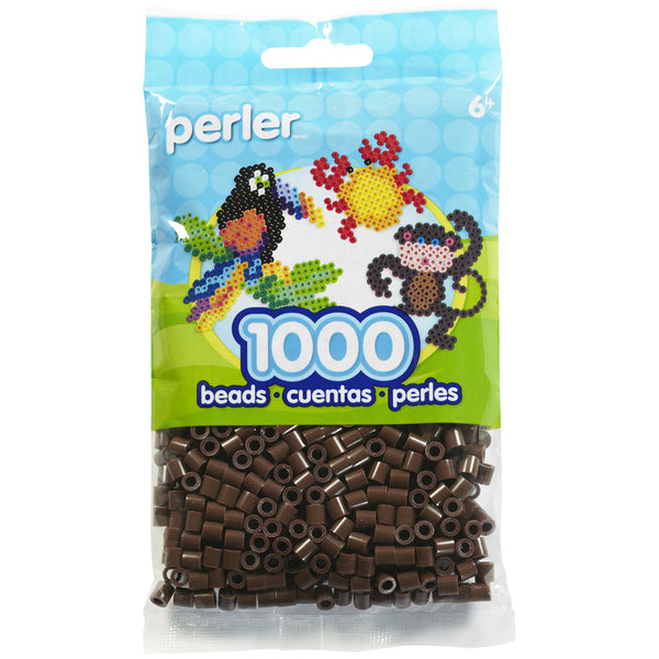 Perler Beads 1,000 pack  - Brown