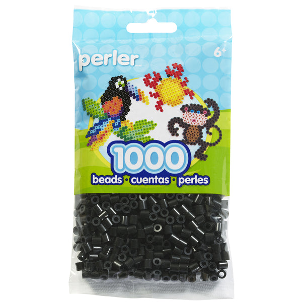 Perler Beads 1,000 pack  - Black