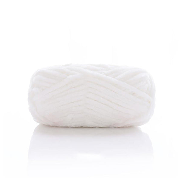 Poppy Crafts Smooth Like Velvet Yarn 100g - White