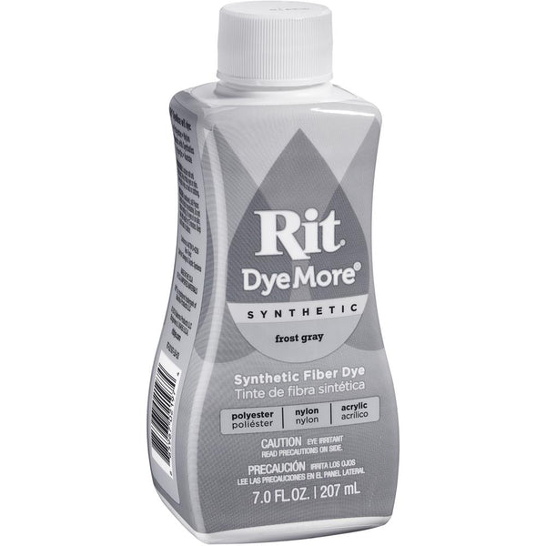 Rit Dye More Synthetic Fabric Dye 7oz - Frost Gray