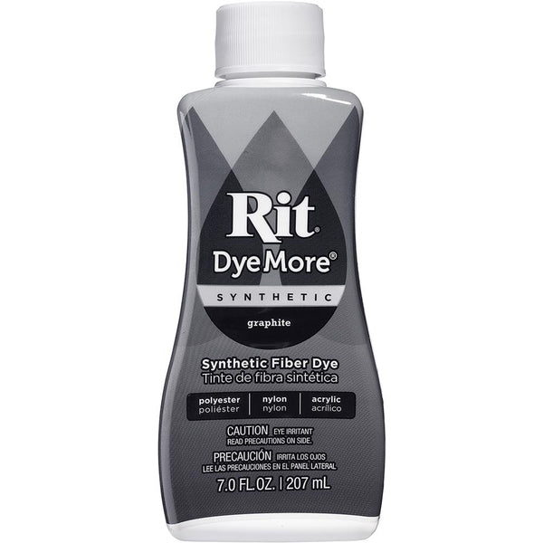 Rit Dye More Synthetic Fabric Dye 7oz - Graphite