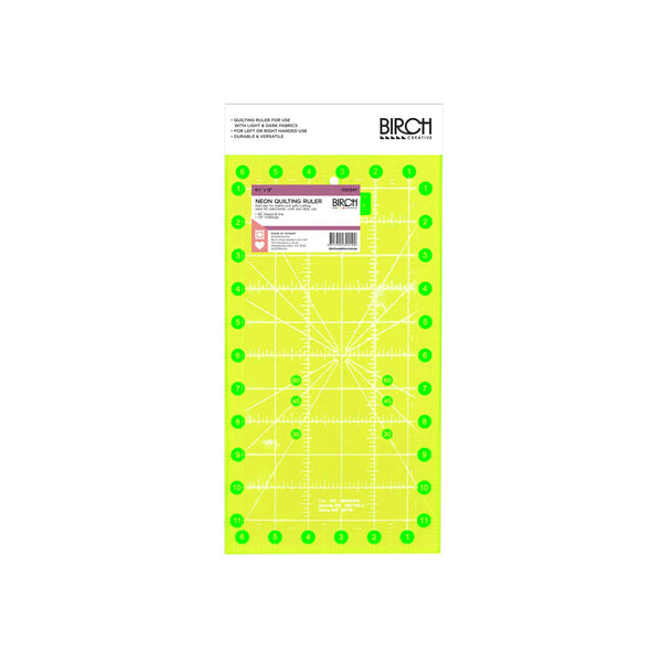 Birch Creative Quilt Square - Non Slip Fluoro 6.5"x 12"