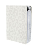 Teresa Collins Personal/Travel Planner 6in x 8in - White Leopard