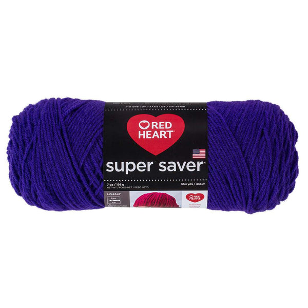 Red Heart Super Saver Yarn - Amethyst 198g