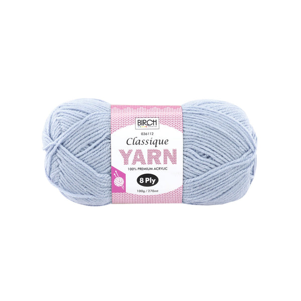 Birch Creative Classique Knitting Yarn - Powder 100g