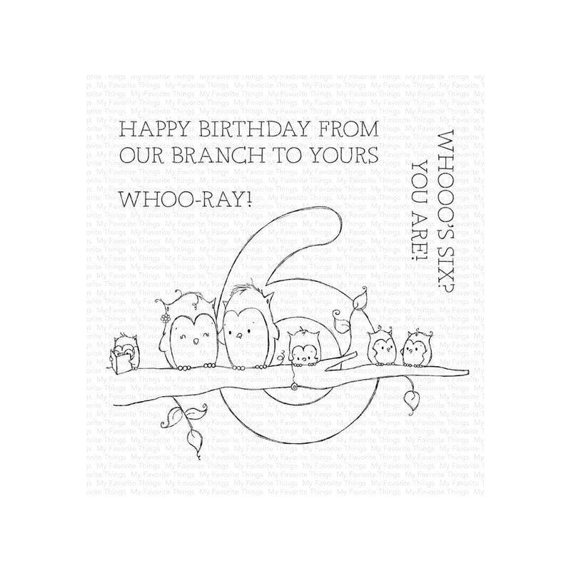 My Favorite Things Clear Stamps 10cm x 10cm - 4 Pack - Number Fun