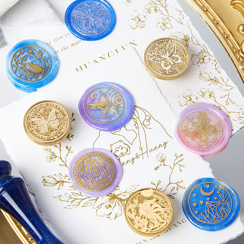 Poppy Crafts Gift Box Wax Seal Kit - Enchanted Mountains