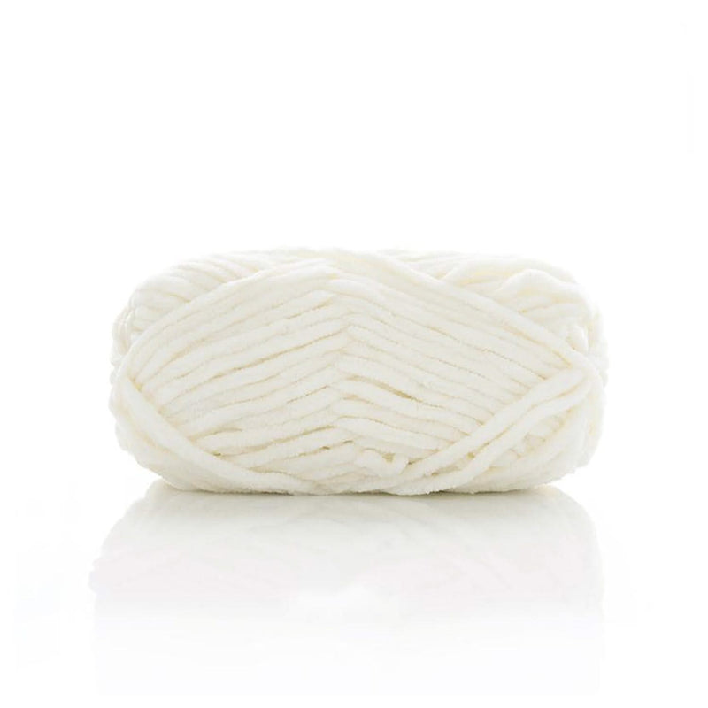 Poppy Crafts Smooth Like Velvet Yarn 100g - Off White