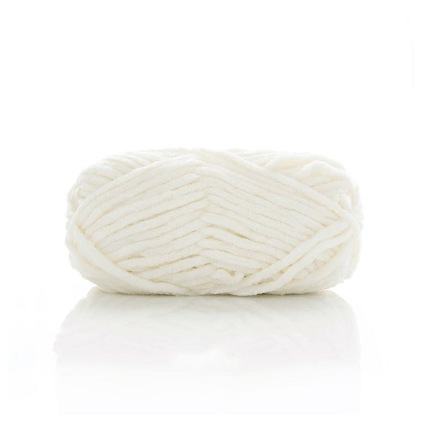 Poppy Crafts Smooth Like Velvet Yarn 100g - Off White