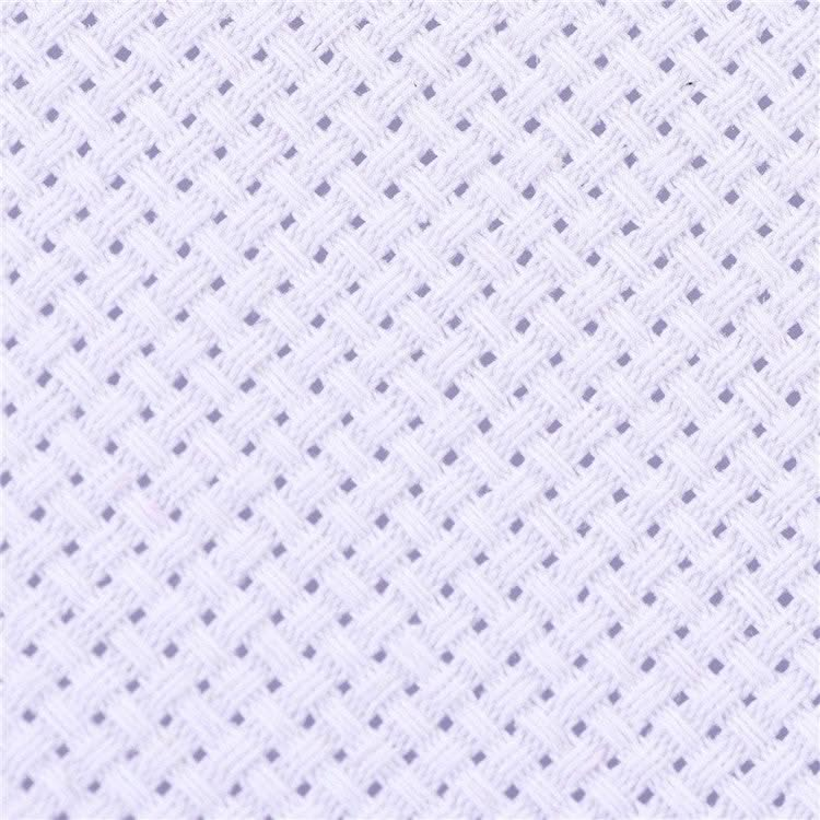 Poppy Crafts Aida Cloth 14 Count Cross-Stitch Fabric - White - 6 Pieces - 12 x 18inch