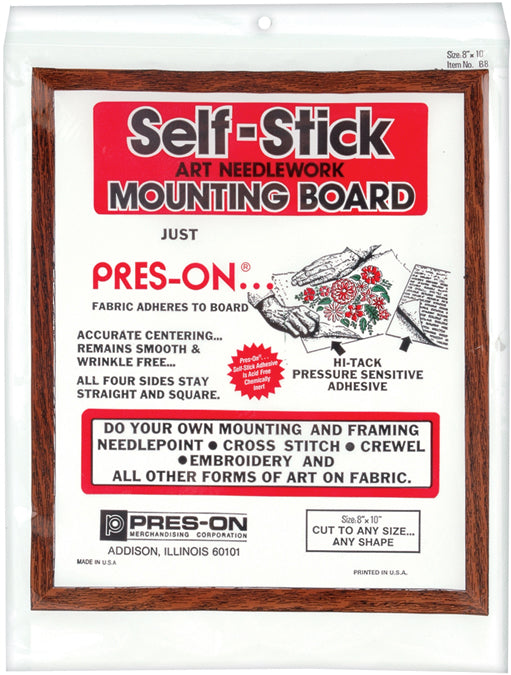 Pres-On Mounting Board 8"x10" (20x25.4cm)*