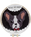 Fabric Editions Needle Creations Needle Punch Kit 6" French Bulldog*