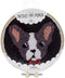 Fabric Editions Needle Creations Needle Punch Kit 6" French Bulldog*