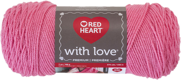 Red Heart With Love Yarn - Bubble Gum 198g*