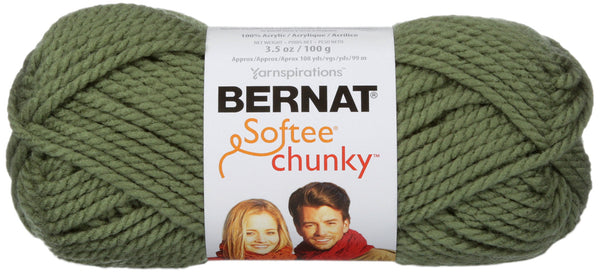 Bernat Softee Chunky Yarn - Forest 100g