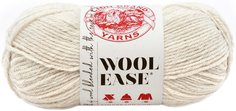 Lion Brand Wool-Ease Yarn - Natural Heather