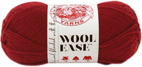 Lion Brand Wool-Ease Yarn - Cranberry