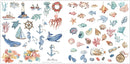 Craft Consortium Double-Sided Paper Pad 12"X12" 40 pack - Ocean Tale