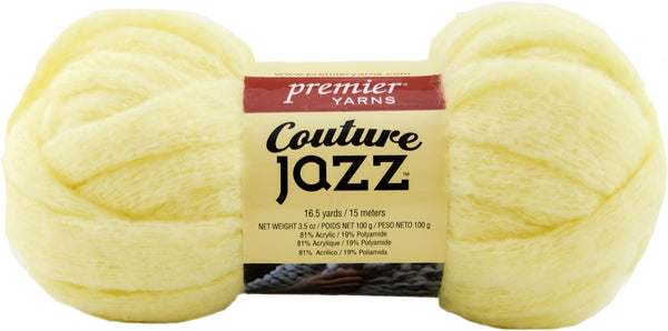 Premier Yarns Couture Jazz Yarn - Tender Yellow 100g