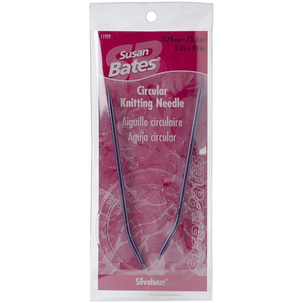 Silvalume Circular Knitting Needles 29" Size 5/3.75mm*