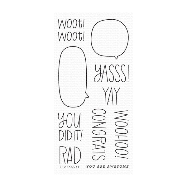 My Favorite Things Clear Stamps 4in x 8in - All The Encouragement*