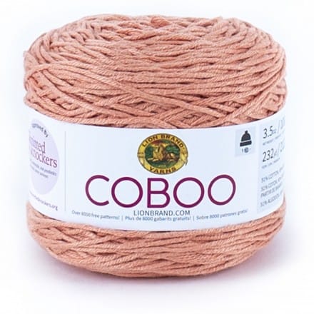Lion Brand Coboo - Peach