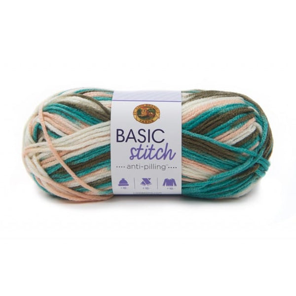Lion Brand Yarn - Basic Stitch Anti-Pilling - Meadow Grove 85g
