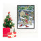 Poppy Crafts Christmas Cross Stitch 1 - Christmas Snow 21cm x 30cm