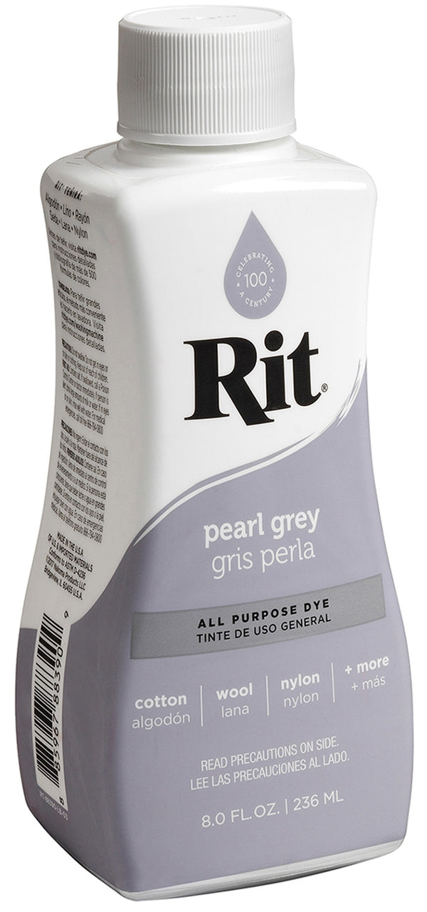 Rit Dye Liquid Fabric Dye 8oz - Pearl Grey