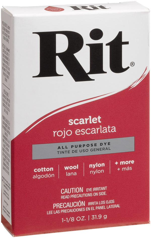Rit Dye Powder Fabric Dye - Scarlet