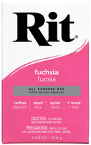 Rit Dye Powder Fabric Dye-  Fuchsia