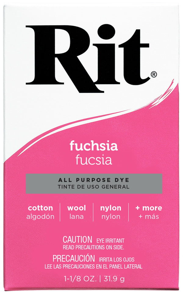 Rit Dye Powder Fabric Dye-  Fuchsia