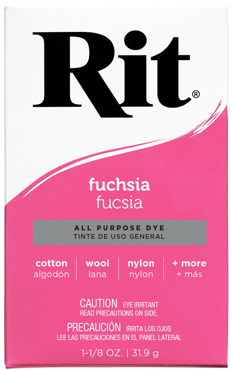 Rit Dye Powder Fabric Dye-  Fuchsia