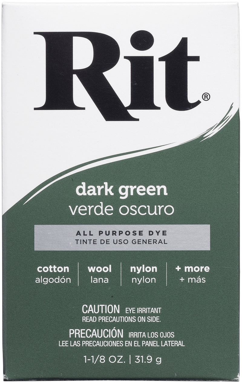 Rit Dye Powder Fabric Dye - Dark green