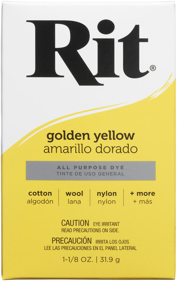 Rit Dye Powder Fabric Dye - Gold yellow