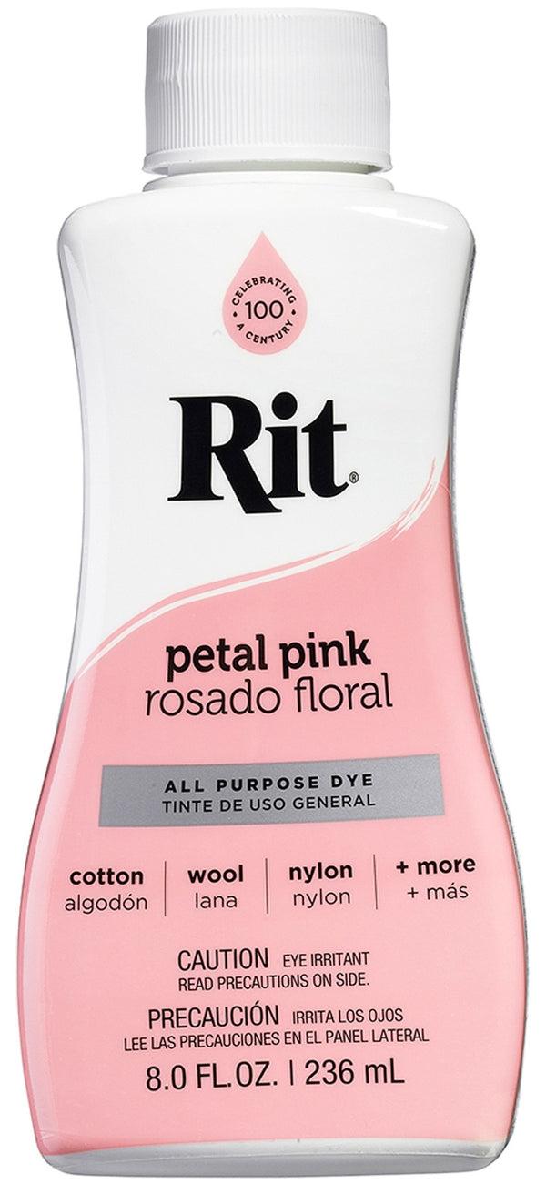 Rit Dye Liquid Fabric Dye 8oz - Petal Pink