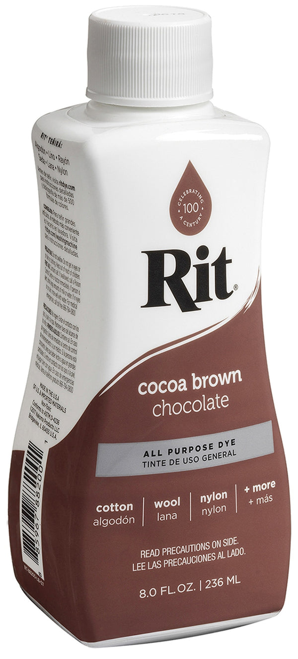 Rit Dye Liquid Fabric Dye 8oz - Cocoa Brown