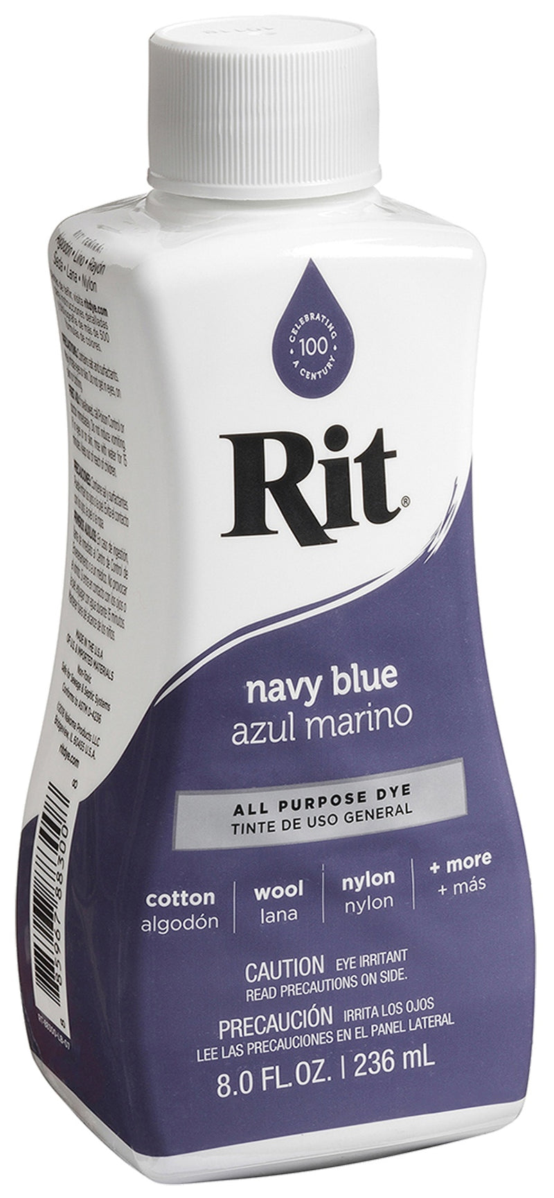 Rit Dye Liquid Fabric Dye 8oz - Navy Blue