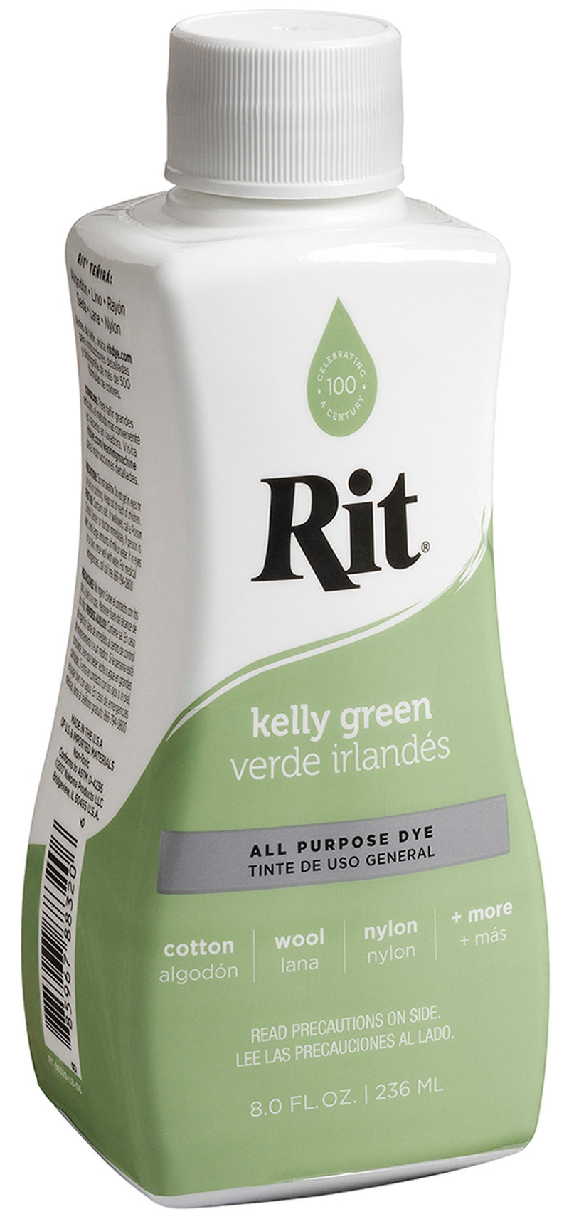 Rit Dye Liquid Fabric Dye 8oz - Kelly Green