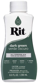 Rit Dye Liquid Fabric Dye 8oz - Dark Green