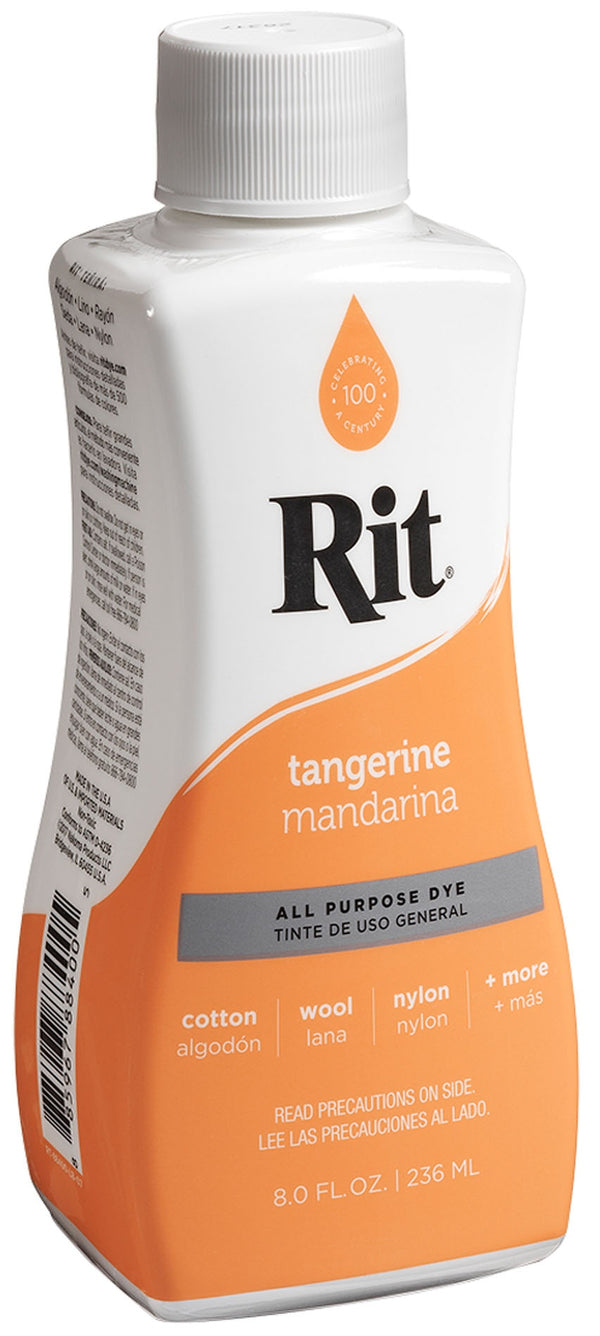Rit Dye Liquid Fabric Dye 8oz - Tangerine