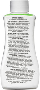 Rit Dye Fabric Whitener & Brightener Liquid 8oz